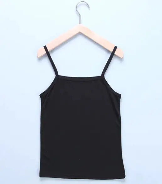 Round Of Solid Color Sleeveless Top