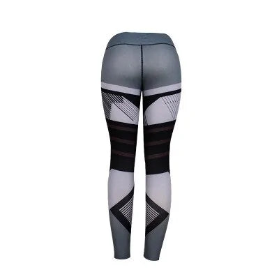 BEFORW 2020 Fashion Digital Printing Leggings: Plus Size Camouflage Workout Pants