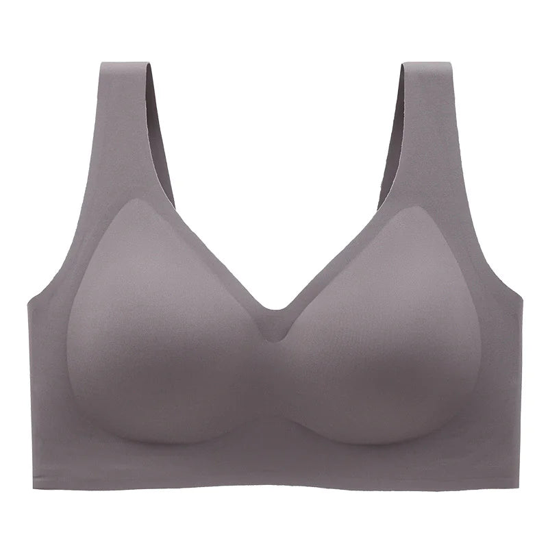 Plus-Size Seamless Push-Up Bra