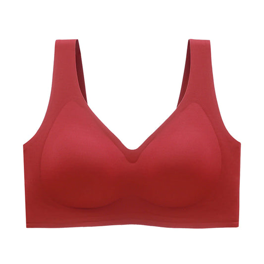 Plus-Size Seamless Push-Up Bra