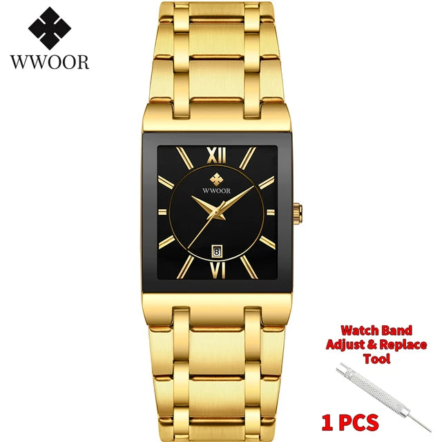 Quartz Stainless Steel Watch for Men